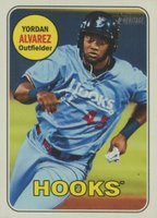 2018 Topps Heritage Minor League #111 Yordan Alvarez Baseball Card