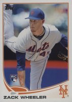 2013 Topps Update #US50 Zach Wheeler Baseball Card