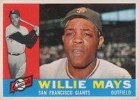 1960 Topps #200 Willie Mays Baseball Card