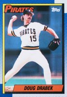 1990 Topps #197 Doug Drabek Baseball Card