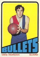 1972 Topps #37 Mike Riordan Basketball Card