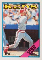 1988 Topps Traded #98T Chris Sabo Baseball Card