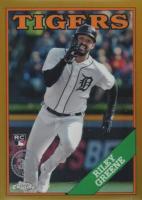 2023 Topps Chrome Update 1988 Topps Baseball #88CU9 Riley Greene Gold Baseball Card