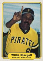 1982 Fleer #499 Willie Stargell Baseball Card