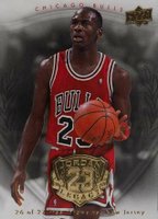 2009 Upper Deck Jordan Legacy Gold #14 Michael Jordan Basketball Card