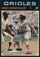 1971 Topps #393 Merv Rettenmund Baseball Card