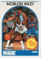 1989 Hoops #301 Morlon Wiley Basketball Card