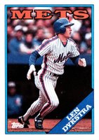 1988 Topps #655 Len Dykstra Baseball Card