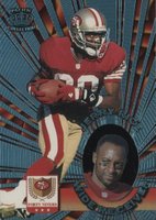 1996 Pacific Invincible #I-133 Jerry Rice Platinum Blue Football Card