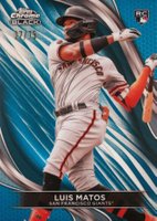 2024 Topps Chrome Black #44 Luis Matos Blue Baseball Card