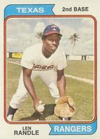 1974 Topps #446 Len Randle Baseball Card