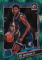 2023 Panini Donruss Optic #228 G.G. Jackson Green Shock Basketball Card