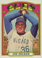 1972 Topps #612 Joe Decker Baseball Card