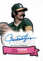 2024 Topps Archives 1968 Topps Action All-Stars Autographs #68AARF Rollie Fingers Baseball Card