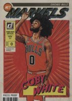 2019 Panini Donruss Net Marvels #5 Coby White Press Proof Basketball Card