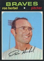 1971 Topps #387 Ron Herbel Baseball Card