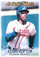 1998 Ultra Artistic Talents #18 Kenny Lofton Baseball Card