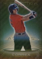 2013 Bowman Sterling Prospects #BSP37 Carlos Correa Gold Refractor Baseball Card