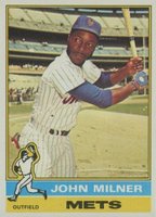 1976 Topps #517 John Milner Baseball Card