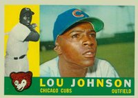 1960 Topps #476 Lou Johnson Baseball Card