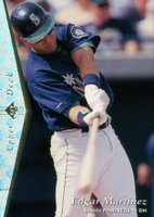 1995 SP #193 Edgar Martinez Silver Baseball Card
