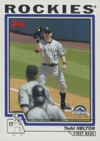 2004 Topps  #110 Todd Helton Baseball Card