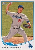 2013 Topps #519 Zack Greinke Baseball Card