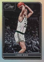 2021 Panini One and One #177 Larry Bird Basketball Card