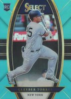 2018 Panini Chronicles Select  #20 Gleyber Torres Aqua Baseball Card