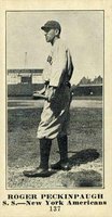 1916 Sporting News #137 Roger Peckinpaugh Baseball Card