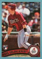 2011 Topps Update #US47 Paul Goldschmidt Wal-Mart Blue Border Baseball Card