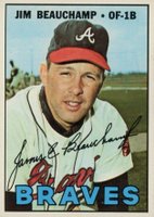 1967 Topps #307 Jim Beauchamp Baseball Card