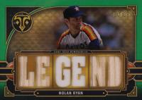 2022 Topps Triple Threads Relics Legends #RLNR Nolan Ryan Emerald Baseball Card