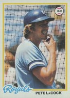 1978 Topps #157 Pete LaCock Baseball Card