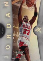 2006 Fleer E-X #4 Michael Jordan Basketball Card