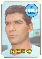 1969 Topps #382 Pat Corrales Baseball Card