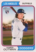 2023 Topps Heritage #93 James Outman Baseball Card