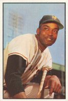1953 Bowman Color #51 Monte Irvin Baseball Card