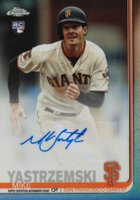 2019 Topps Chrome Update Autographs #MY Mike Yastrzemski Baseball Card