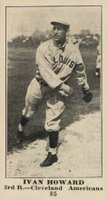 1916 Sporting News #85 Ivan Howard Baseball Card