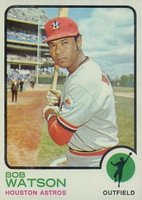 1973 Topps #110 Bob Watson Baseball Card