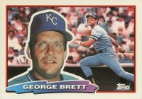 1988 Topps Big Baseball #157 George Brett Baseball Card