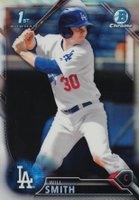 2016 Bowman Draft  #BDC84 Will Smith Chrome-Refractor Baseball Card