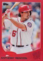 2013 Topps Update #US8 Anthony Rendon Target Red Border Baseball Card