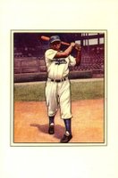 1989 Bowman Inserts # Jackie Robinson 1950 Reprint-Tiffany Baseball Card