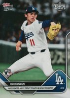 2025 Topps Now #3 Roki Sasaki Baseball Card