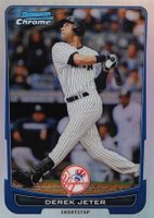 2012 Bowman Chrome #10 Derek Jeter Refractor Baseball Card