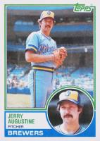 1983 Topps #424 Jerry Augustine Baseball Card