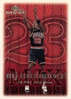 1999 Upper Deck MVP #199 Michael Jordan Basketball Card