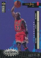 1996 Collector's Choice Crash Game #C30 Michael Jordan April 14-20 Basketball Card